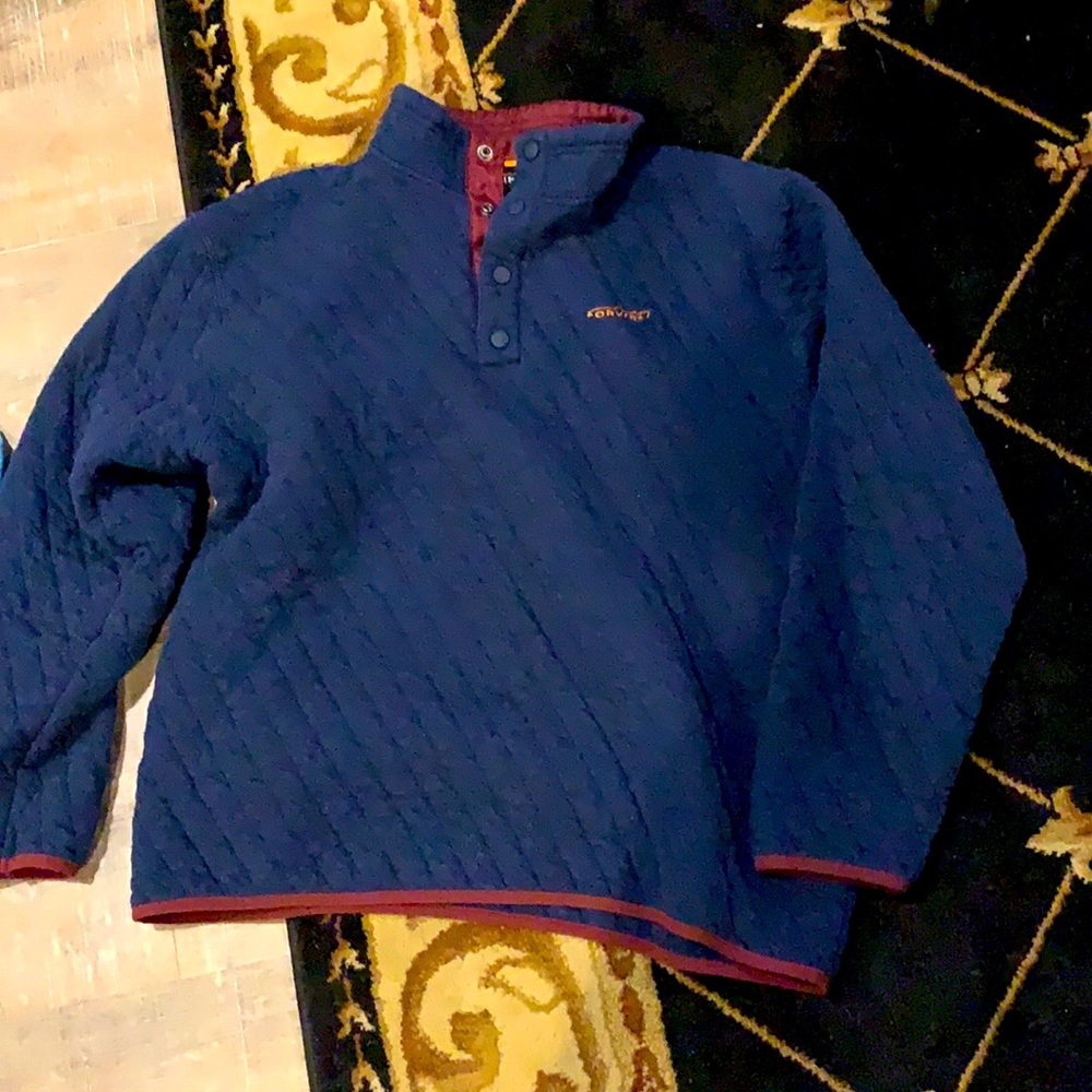 Orvis quilted pullover